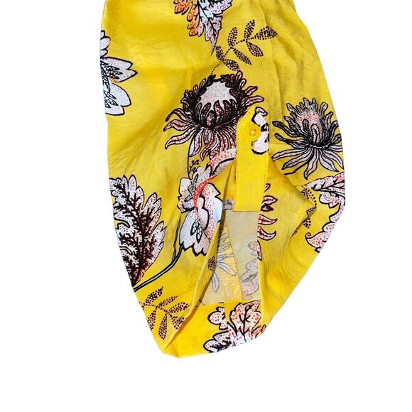Van Heusen Blouse Lemon Floral Bundle Shirts Popover Tunic - Picture 8 of 15